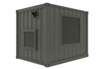 Дизельный генератор MGE P640YI в контейнере