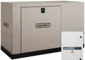 Газовый генератор Gazvolt 120T32 в кожухе с АВР