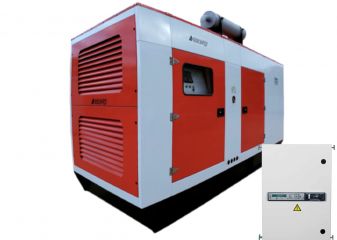 Азимут АД-800С-Т400-2РКМ9 в кожухе с АВР