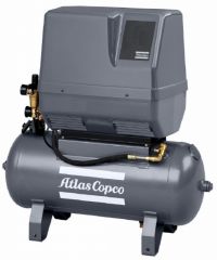Поршневой компрессор Atlas Copco LE 2-10 (1ph) Receiver Mounted Silenced