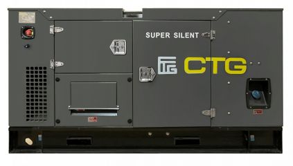Дизельный генератор CTG 250SD в кожухе с АВР